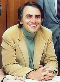 Carl Sagan - Portrait photograph